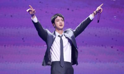 BTS Jin Celebrates Finishing His Military Service & BTS’ Anniversary by Hugging 1,000 Fans